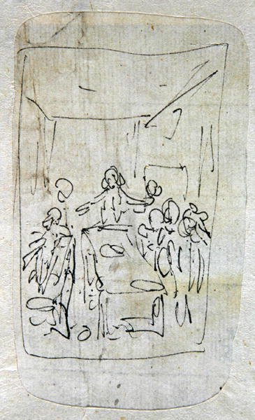 The Last Supper by Thomas Rowlandson