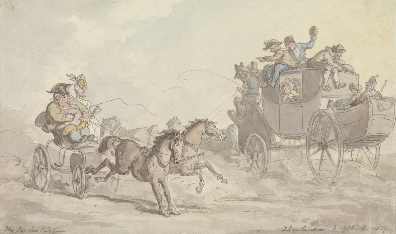 The London Citizen by Thomas Rowlandson