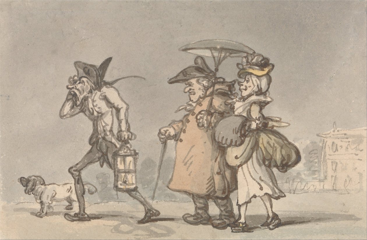The Miseries of the Country by Thomas Rowlandson