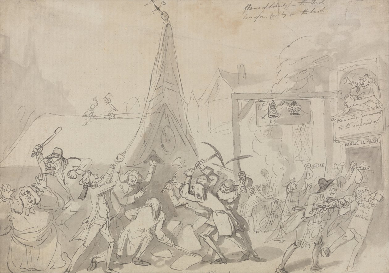 The Test by Thomas Rowlandson