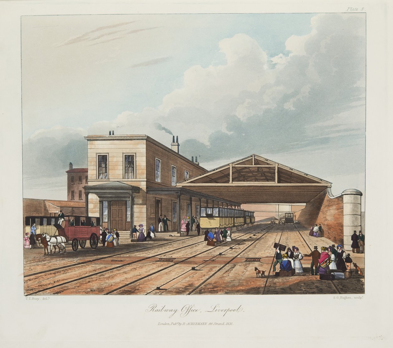 Railway Office, Liverpool by Thomas Talbot Bury