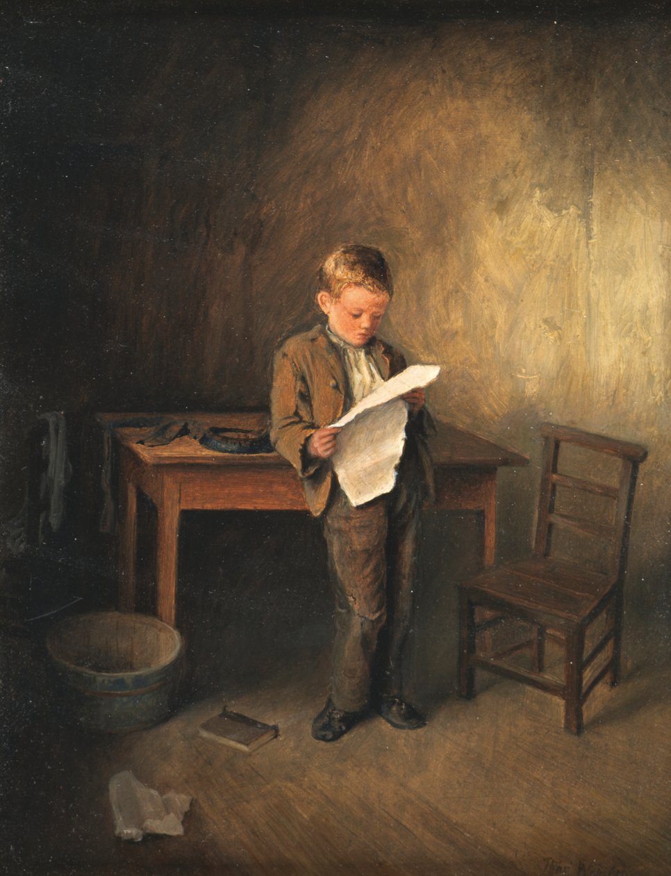 Reading the News, 1856-1886 by Thomas Webster