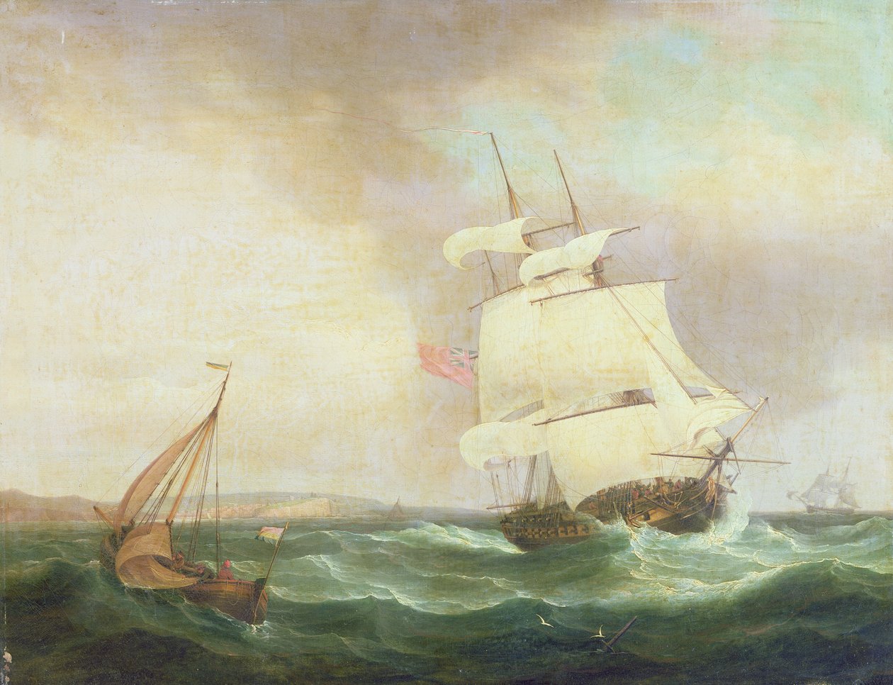 Stormy Weather by Thomas Whitcombe