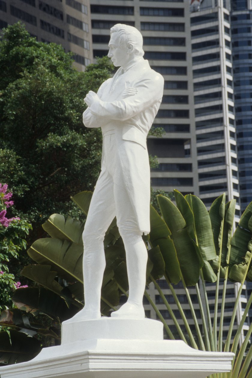 Sir Stamford Raffles by Thomas Woolner