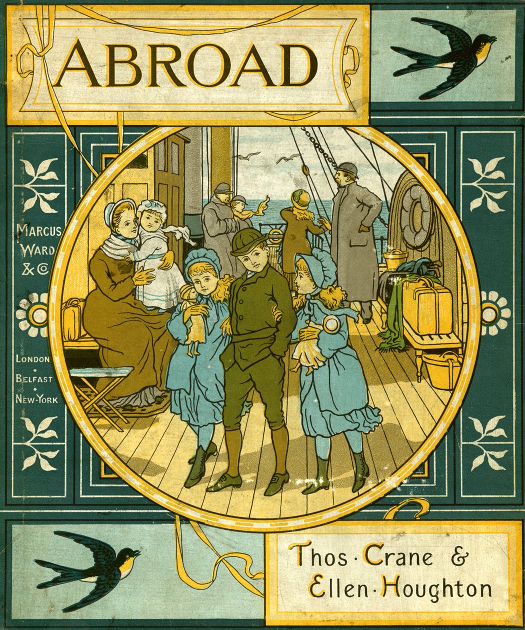 Abroad - Book Cover by Thomas Crane