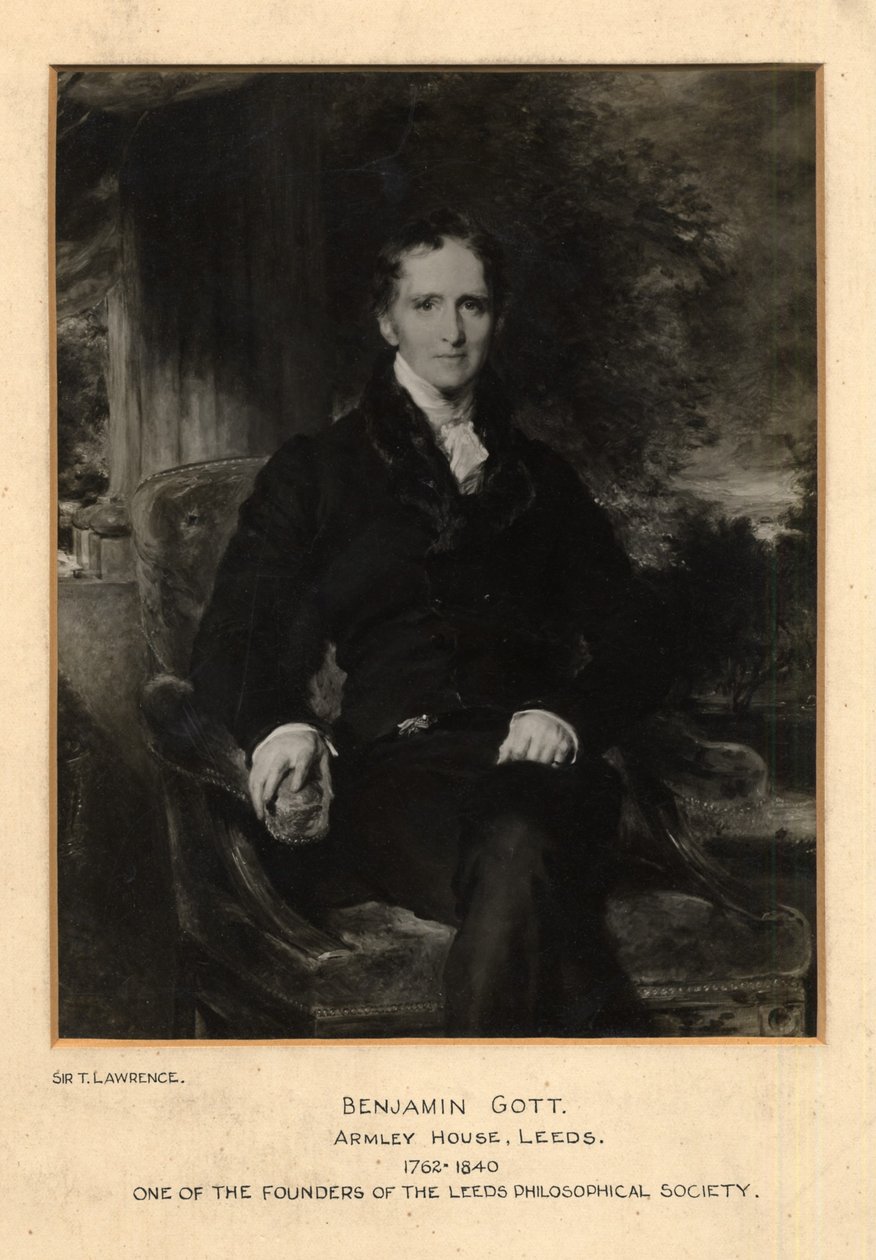 Portrait of Benjamin Gott by Thomas (after) Lawrence