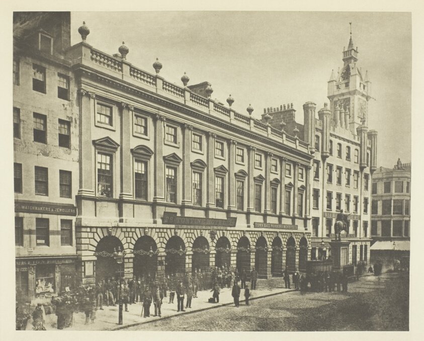Tontine Building, Trongate by Thomas Annan