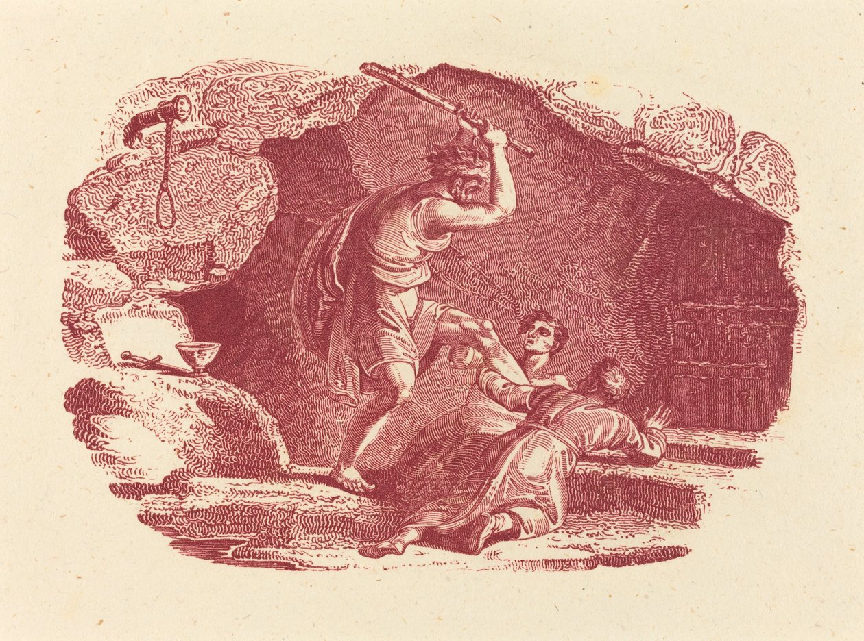 Murder Scene by Thomas Bewick