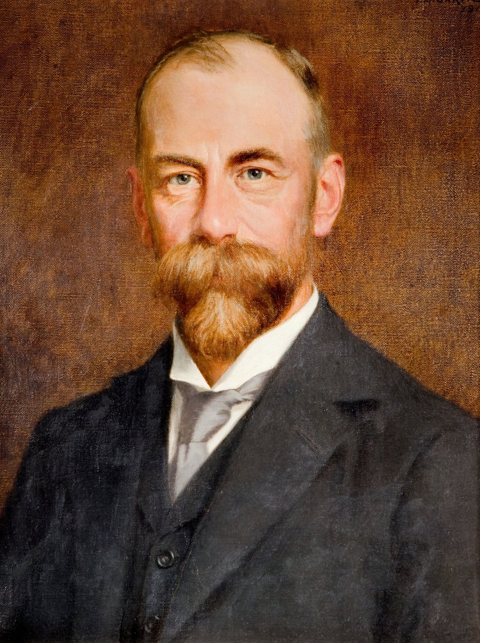 Portrait of Barrow Cadbury by Thomas Bowman Garvie