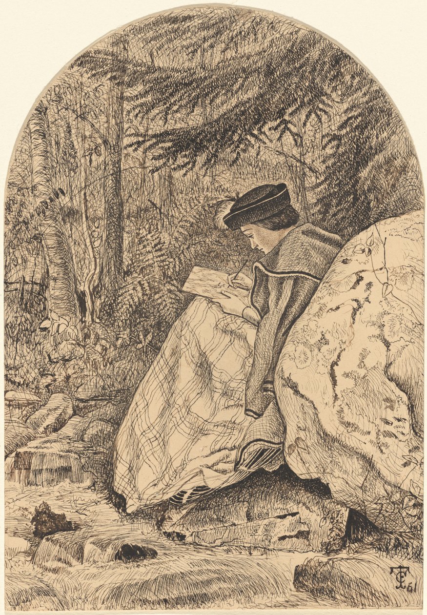 Sketching from Nature by Thomas C. Farrer