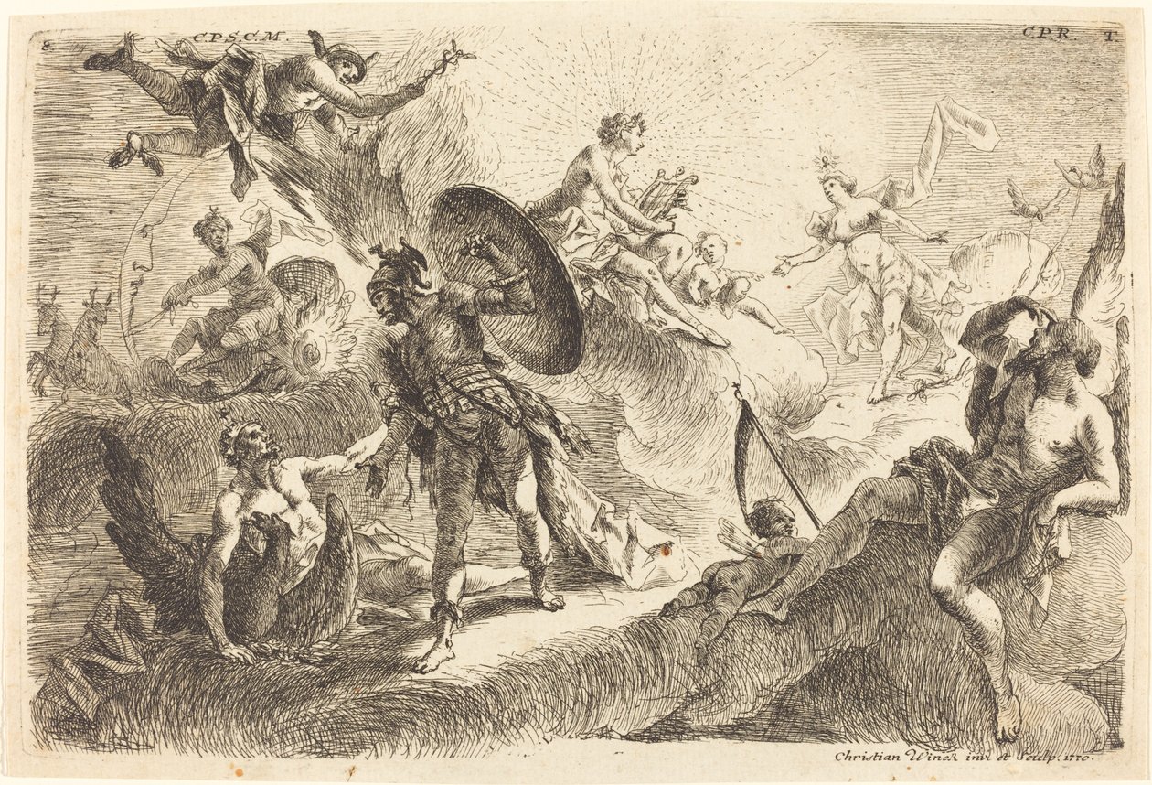 The Seven Planets by Thomas Christian Winck