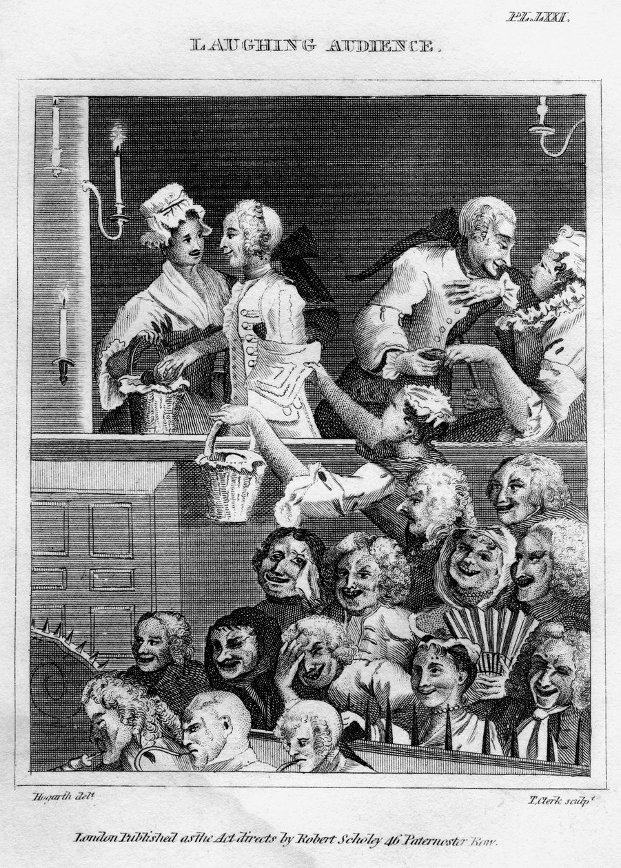 Laughing Audience by Thomas Clerk