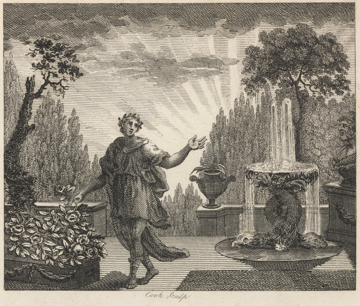 The Poet and the Rose by Thomas Cook