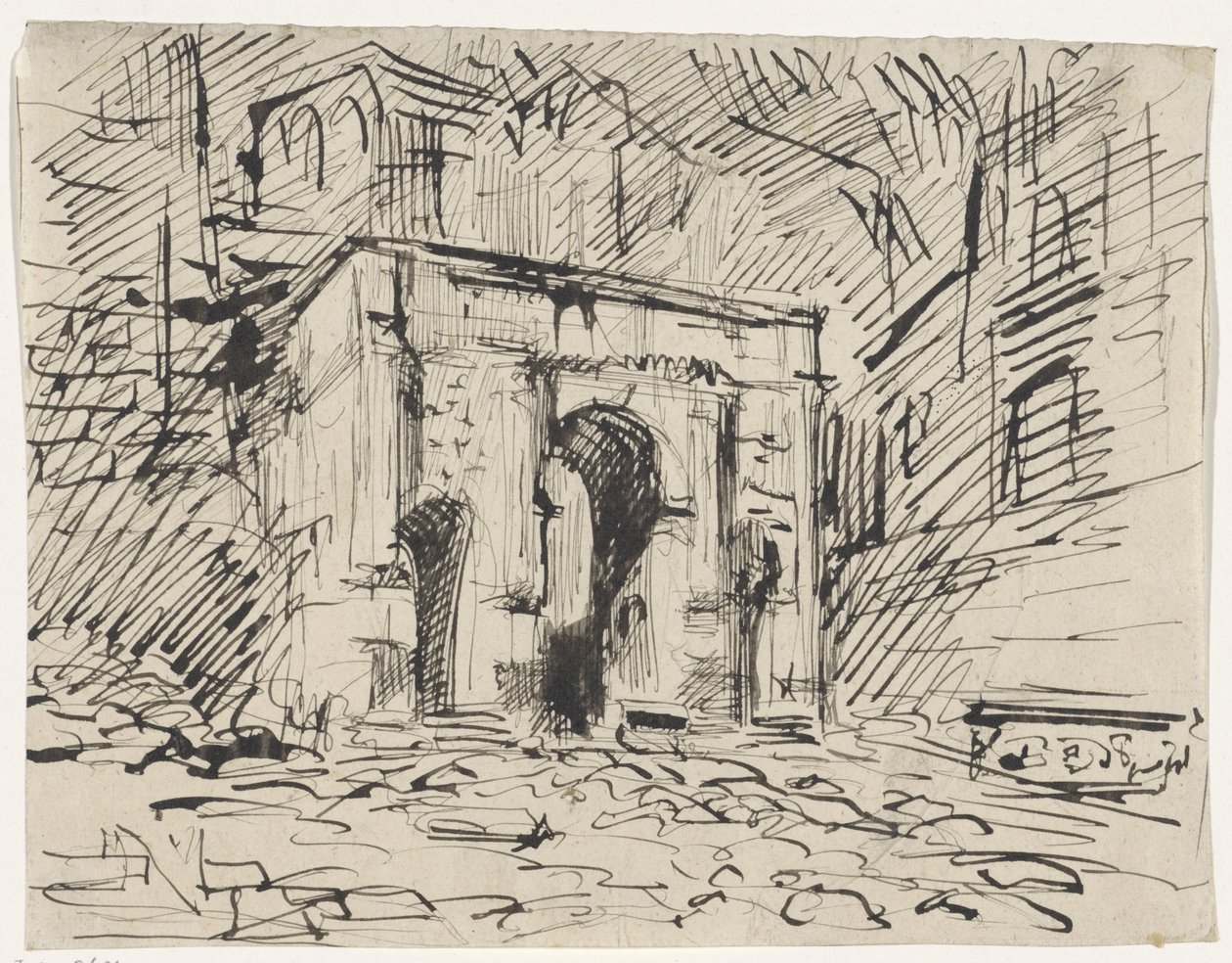 Roman Forum: Arch of Titus by Thomas Cool
