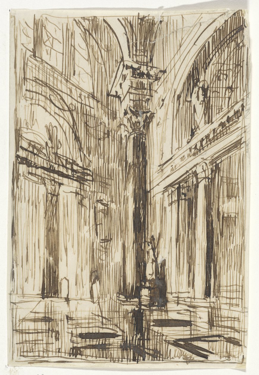 Church Interior in Rome by Thomas Cool
