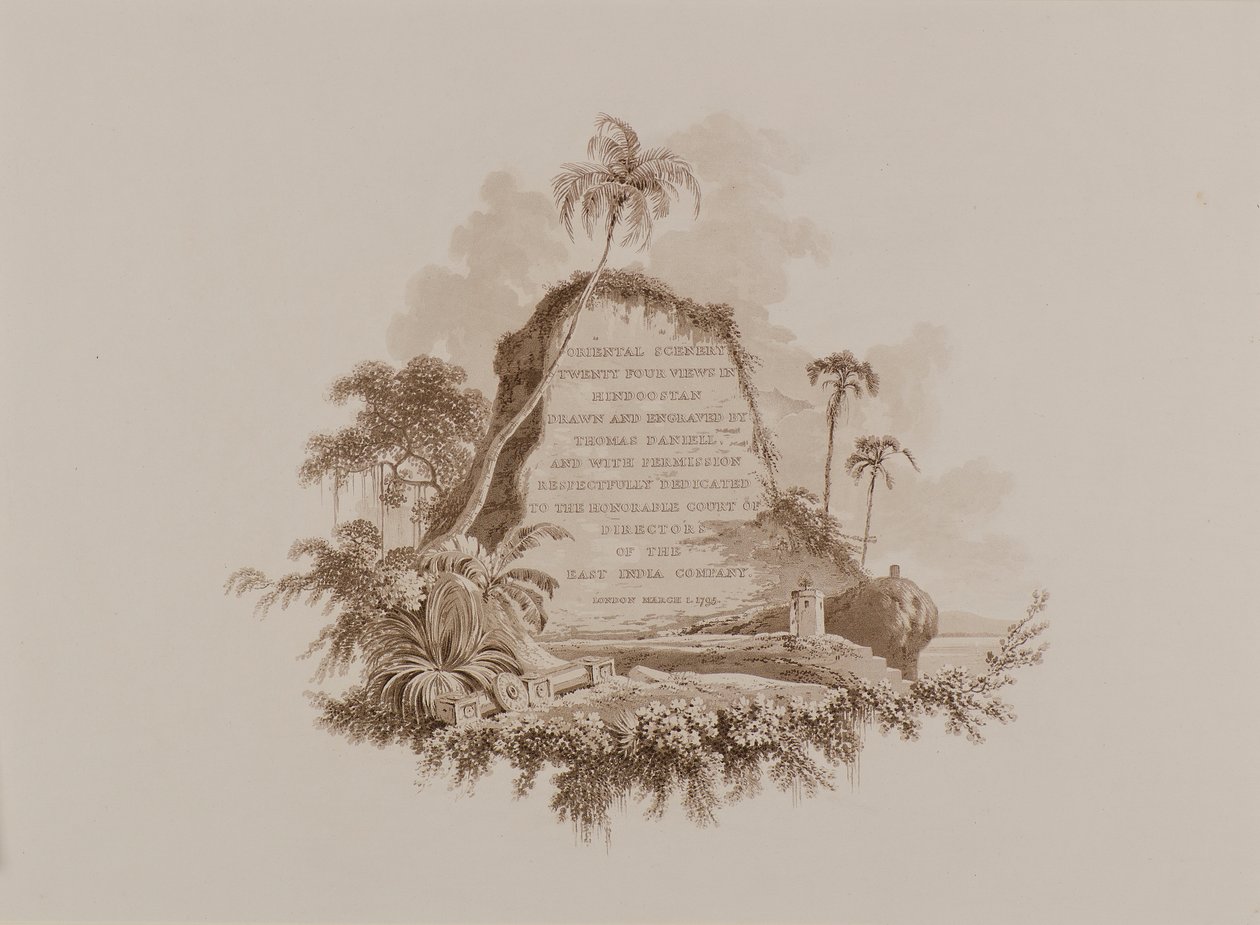 Frontispiece by Thomas Daniell