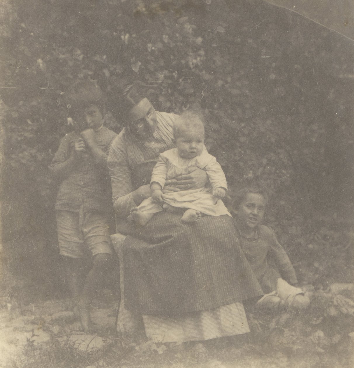 Frances Crowell and Her Children by Thomas Eakins