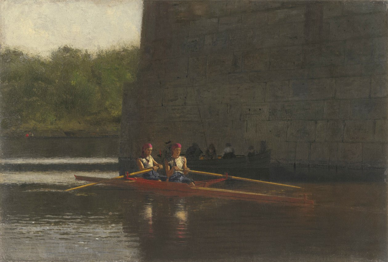 The Oarsmen by Thomas Eakins