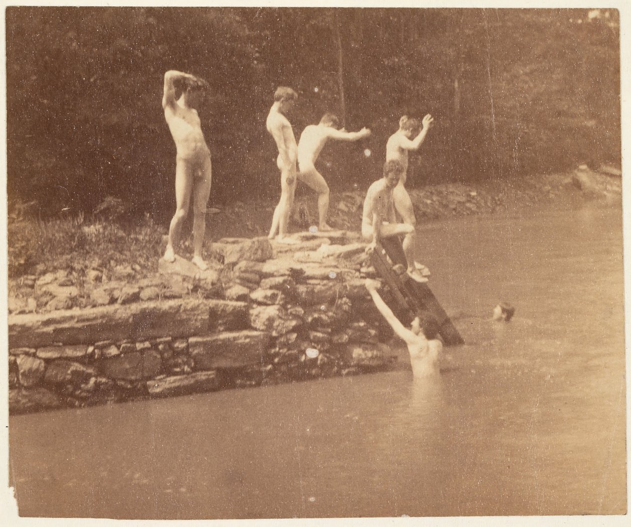 Thomas Eakins and Students by Thomas Eakins