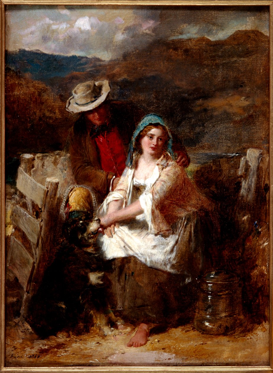 Too Young to Be Married by Thomas Faed