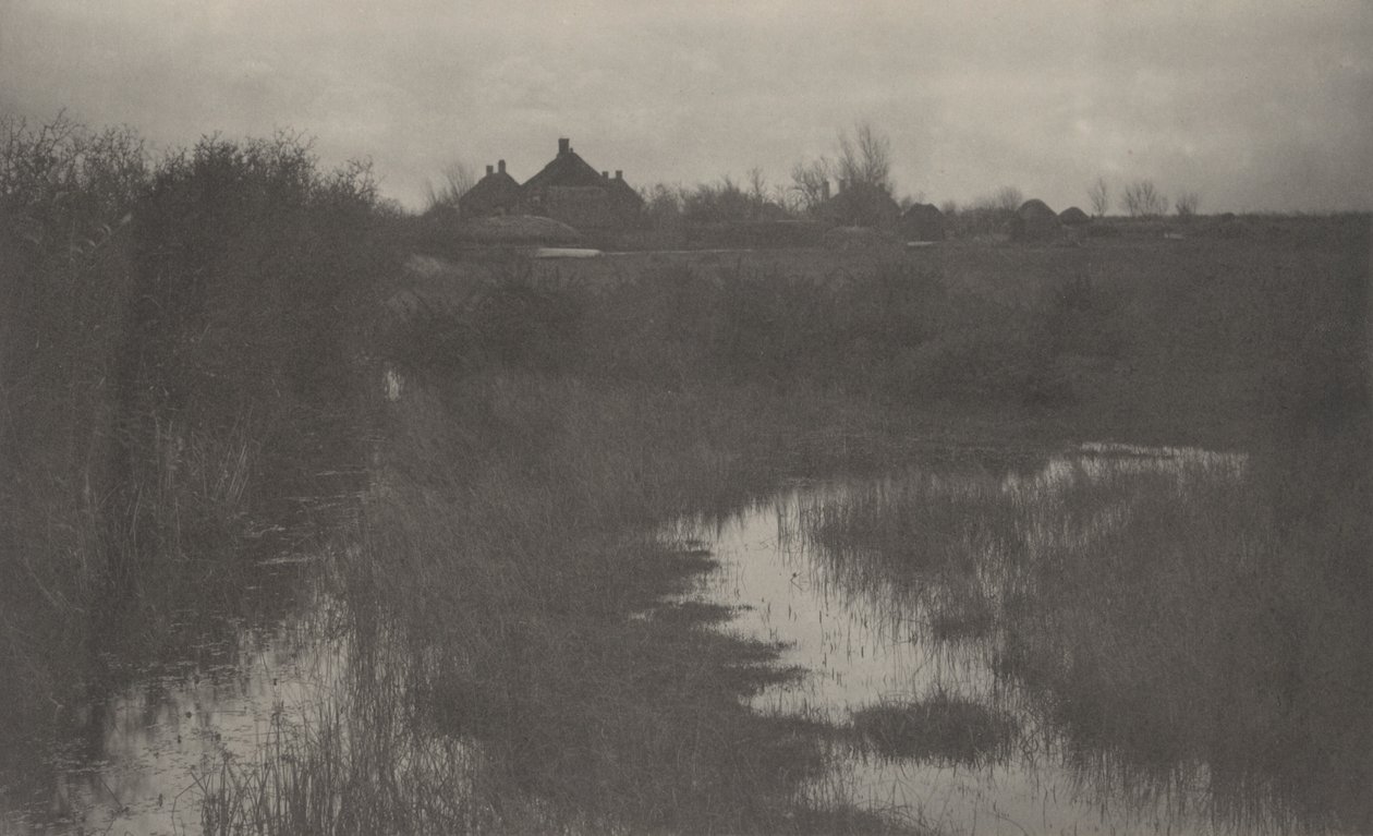 The Fringe of the Marsh, 1886 by Thomas Frederick Goodall