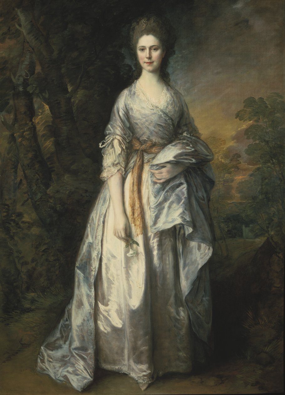 Maria Lady Eardley, 1766 by Thomas Gainsborough