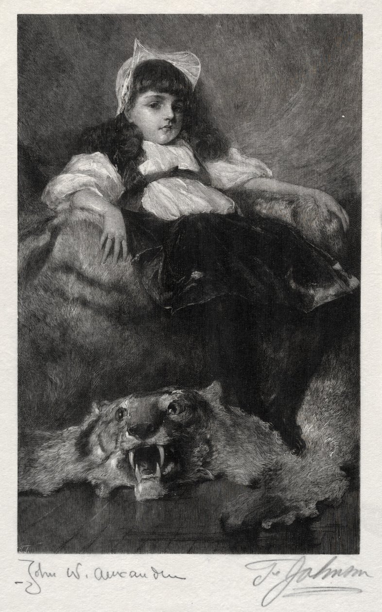 Portrait of a Child by Thomas George Johnson