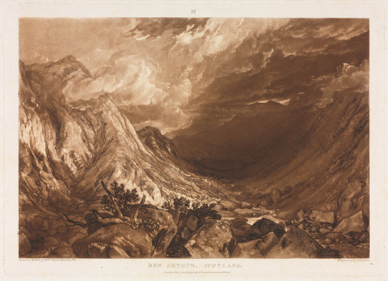 Ben Arthur, Scotland by Thomas Guff Lupton