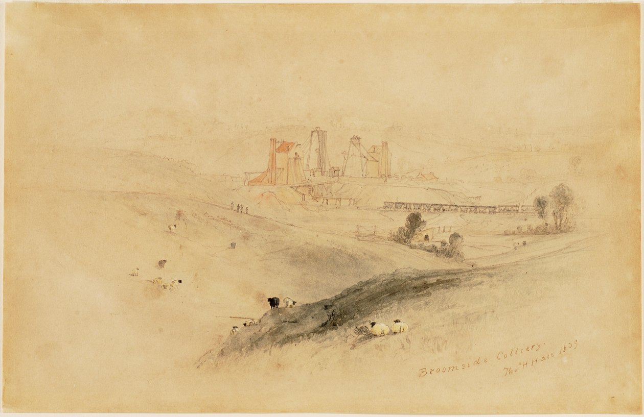Broomside Colliery by Thomas H. Hair