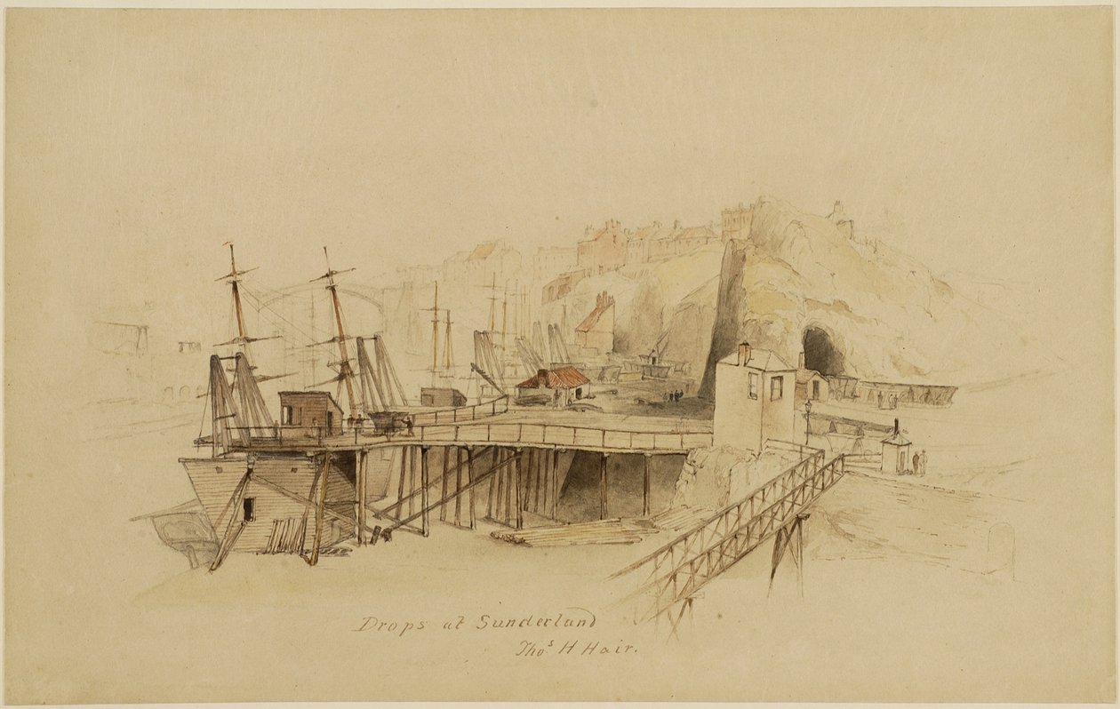 Drops at Sunderland by Thomas H. Hair
