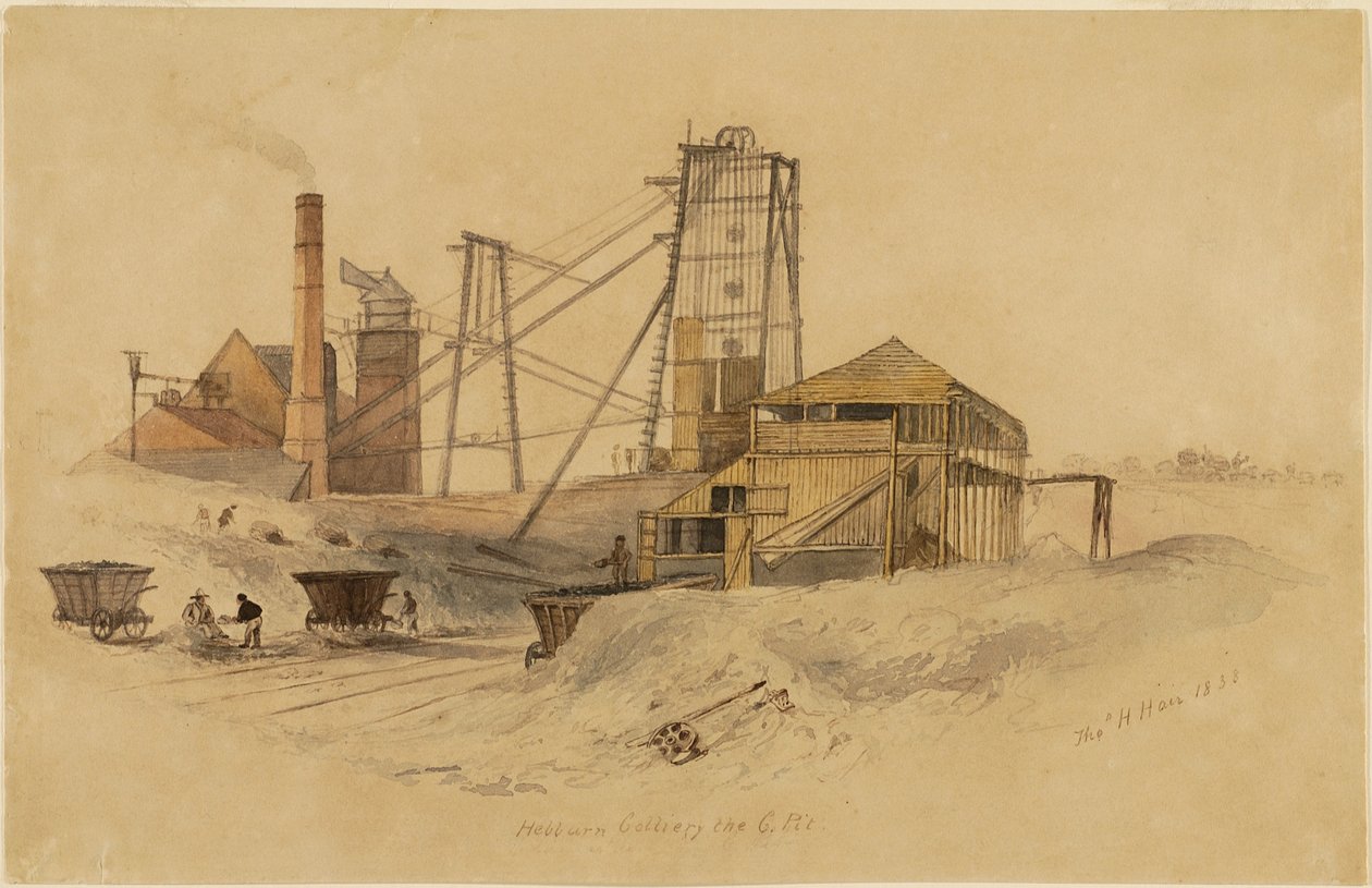 Hebburn Colliery, The C Pit by Thomas H. Hair