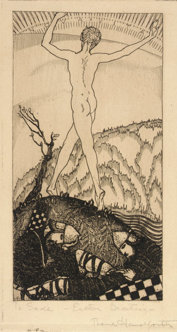 Easter Greetings by Thomas Handforth