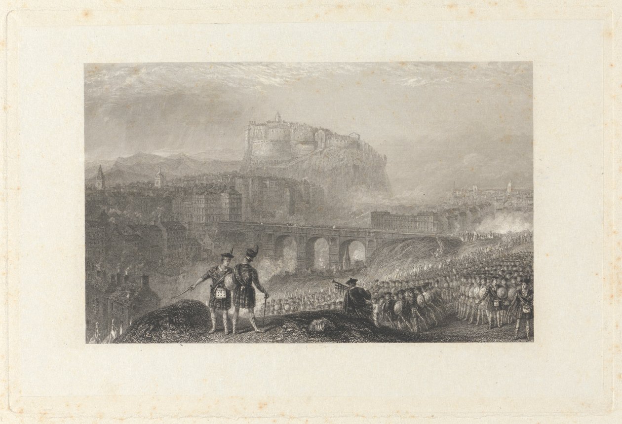 Edinburgh - March of the Highlanders by Thomas Higham
