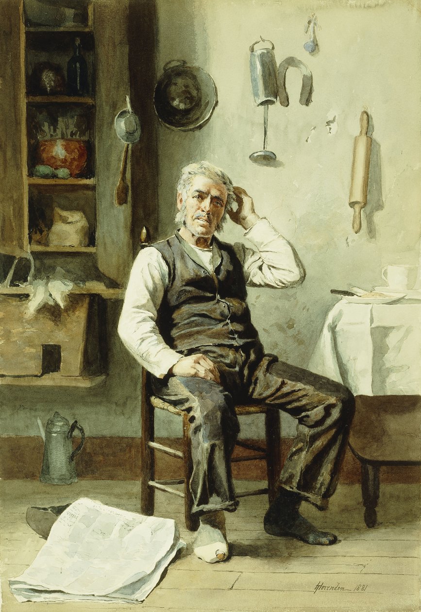 Puzzled by Thomas Hovenden