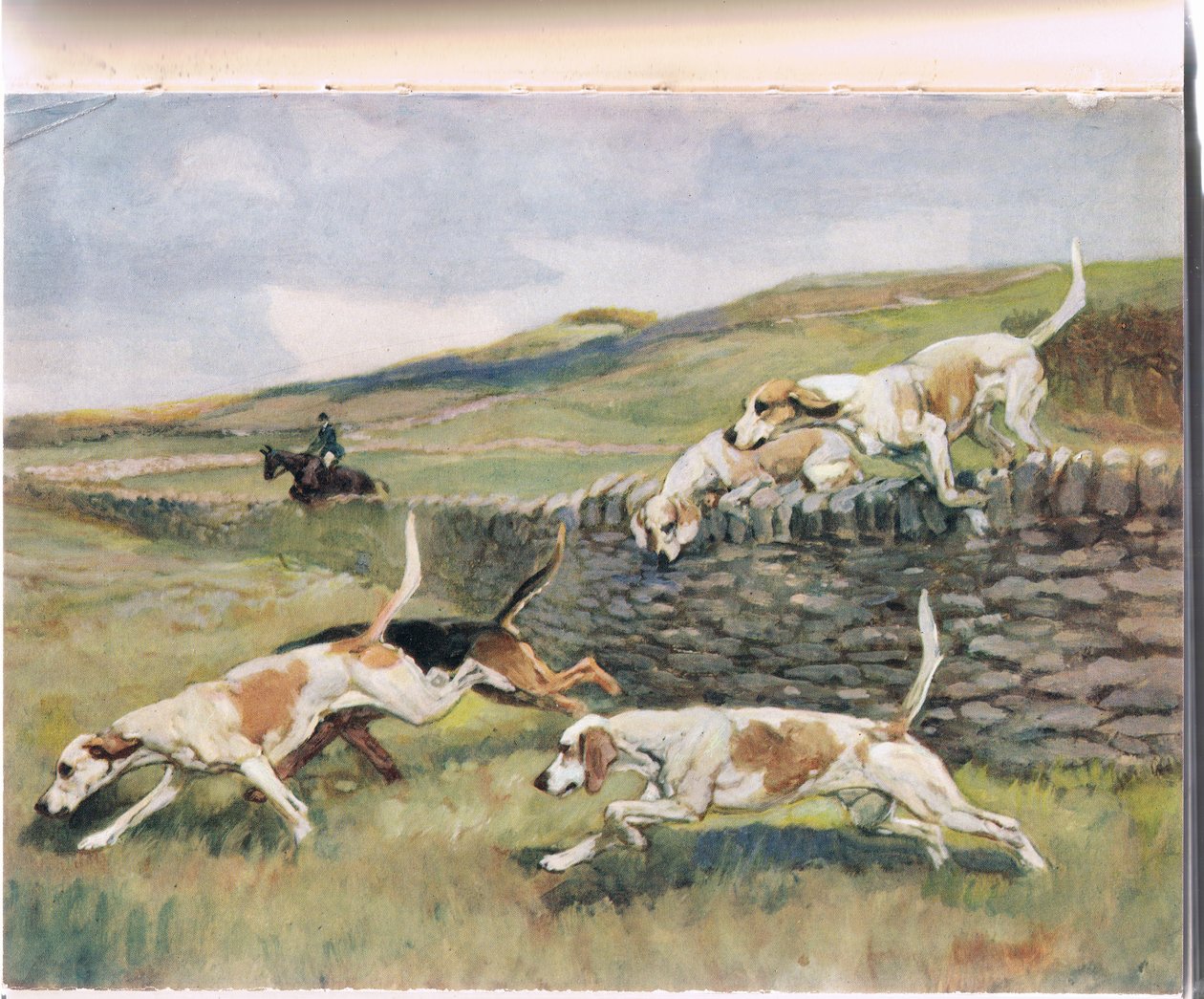Crossing the Wall, illustration from 