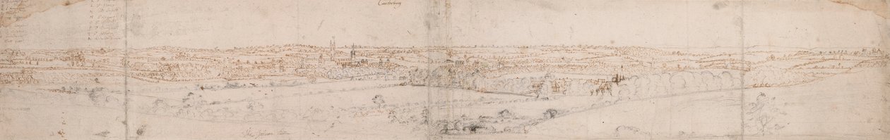 View of Canterbury by Thomas Johnson