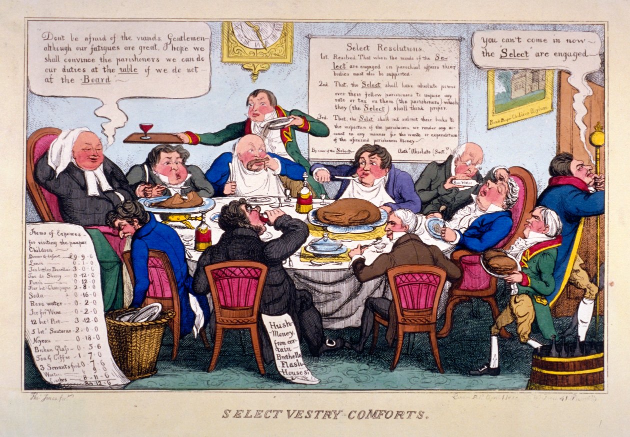Select vestry comforts by Thomas Jones