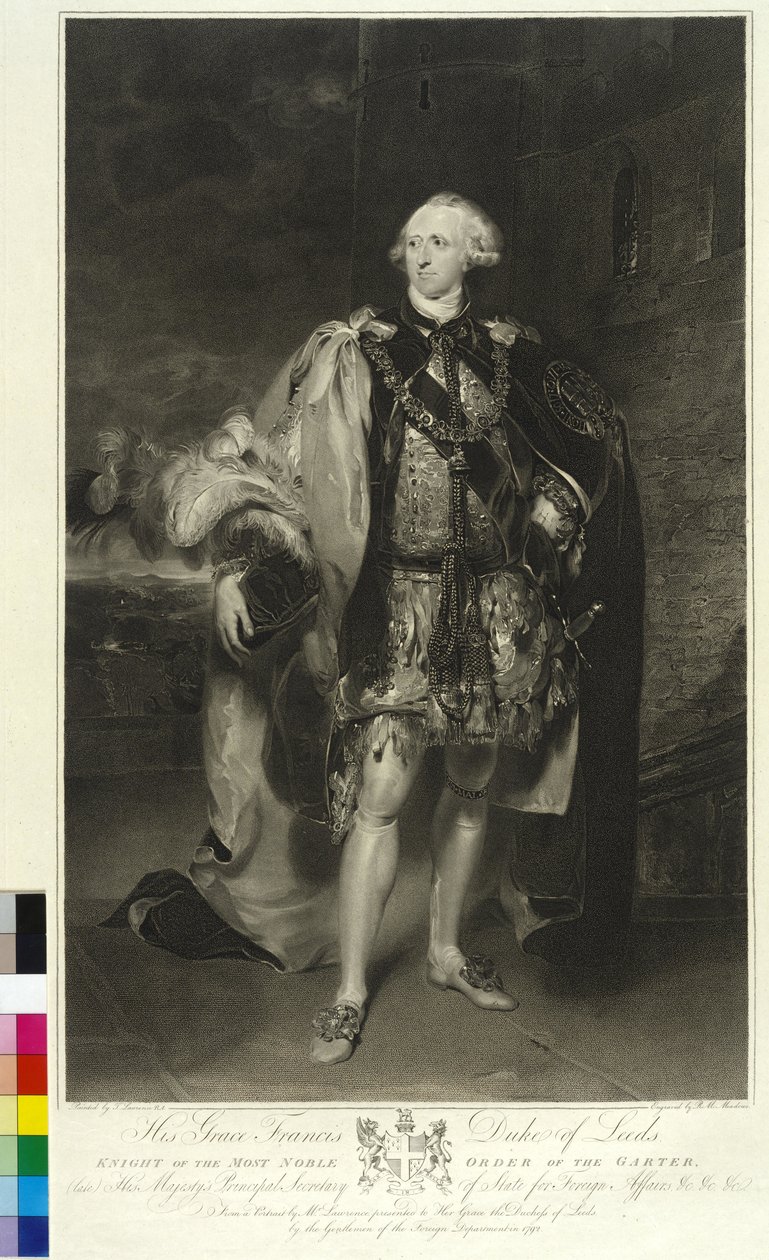 5th Duke of Leeds Osborne by Thomas Lawrence