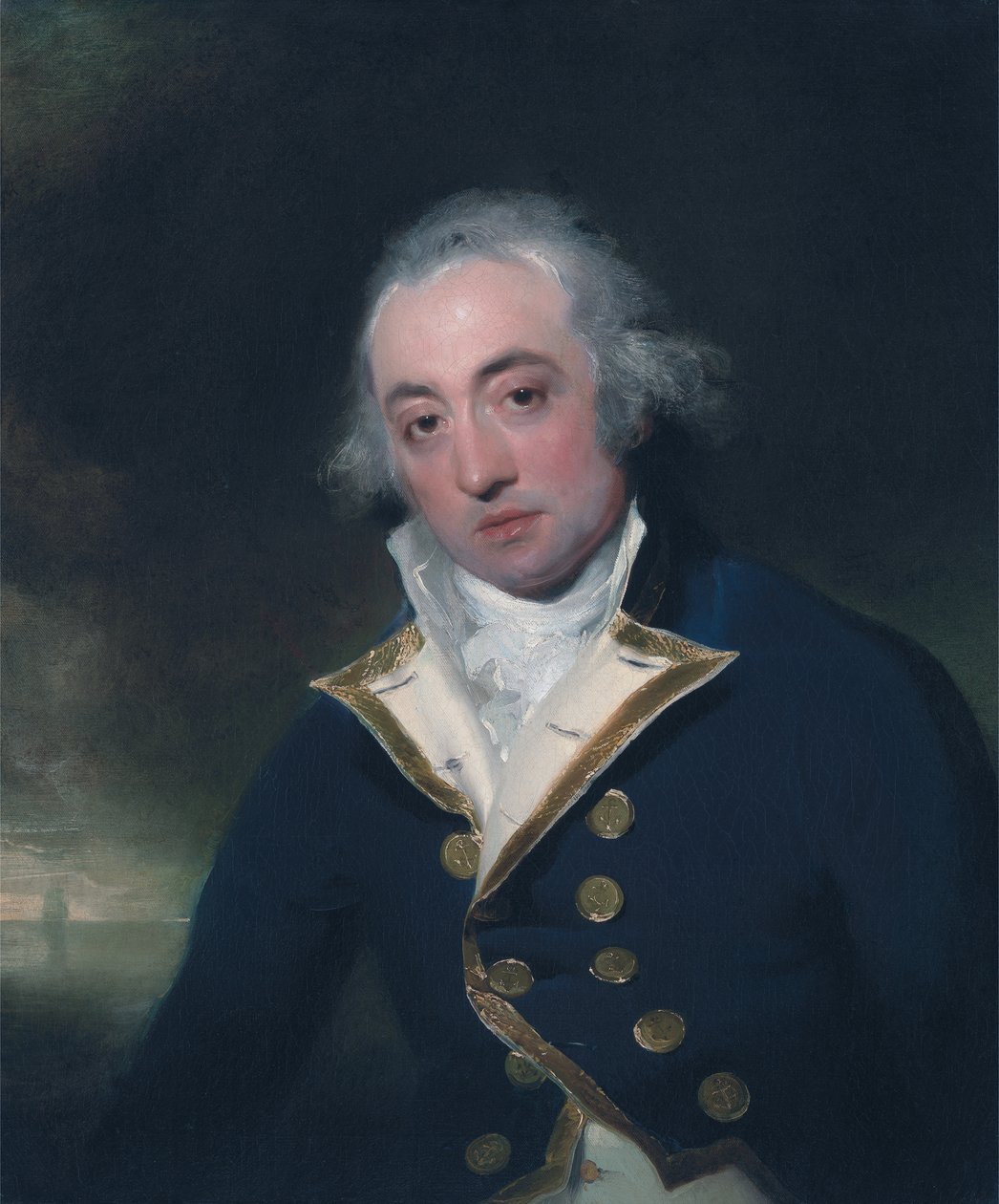 Admiral John Markham by Thomas Lawrence