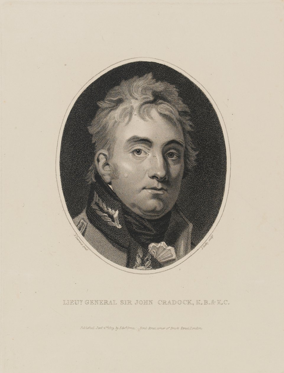 Lieutenant-General Sir John Cradock by Thomas Lawrence