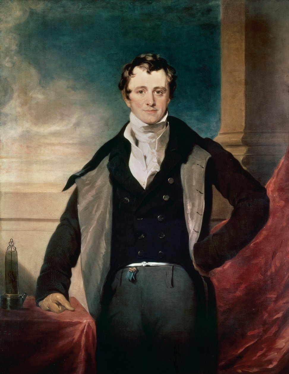 Portrait of Humphry Davy by Thomas Lawrence