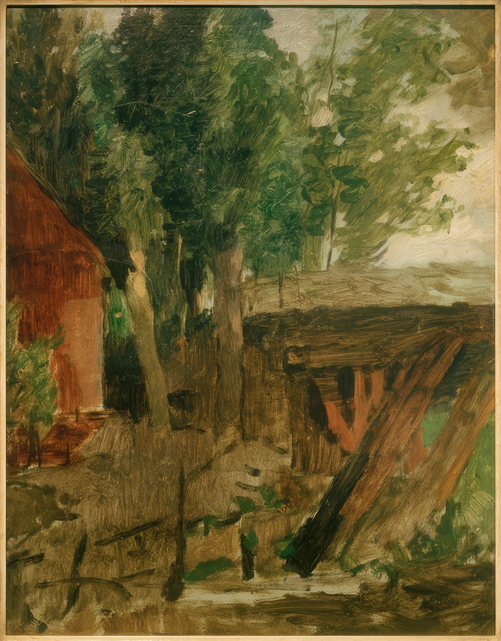 Old Water Mill by Thomas Ludwig Herbst