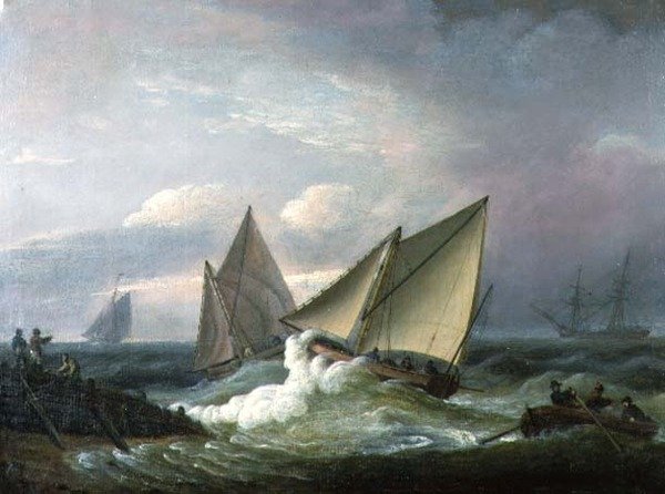 A Breezy Day by Thomas Luny