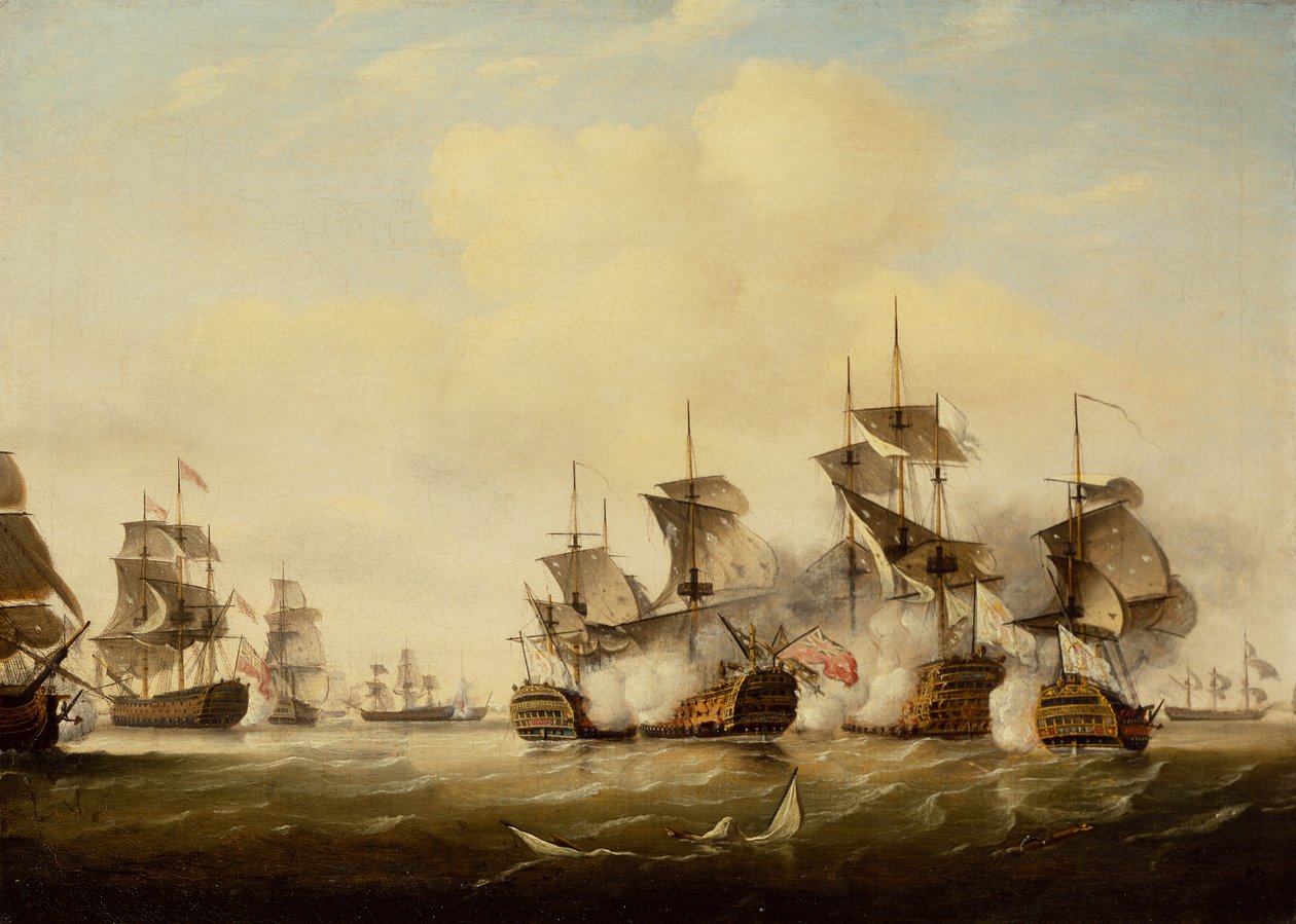 The Battle of Toulon by Thomas Luny