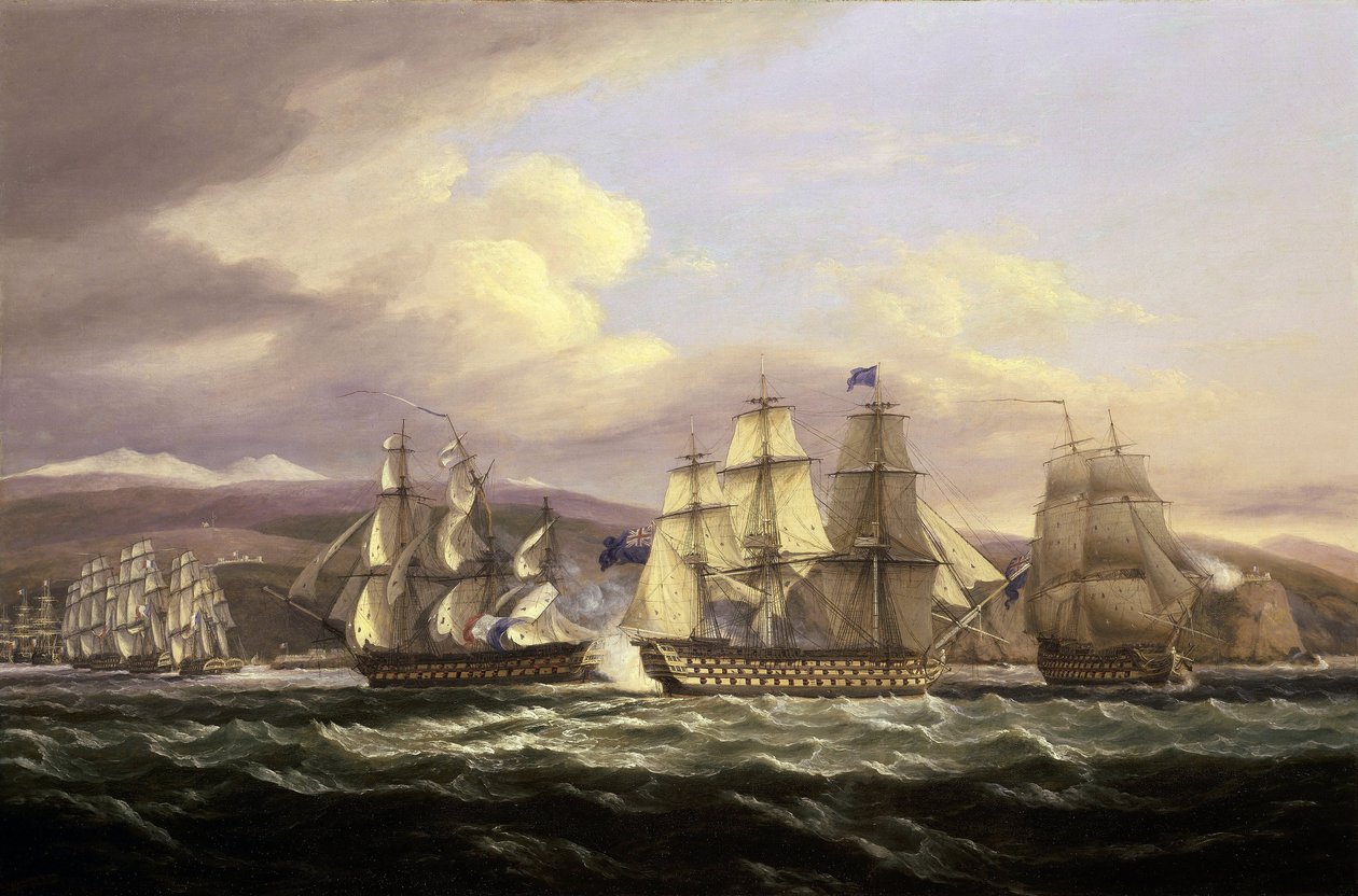 The Siege of Toulon by Thomas Luny