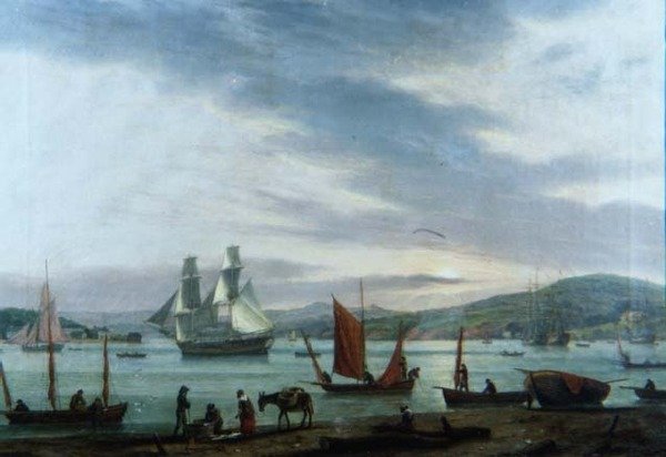Unloading the Catch by Thomas Luny