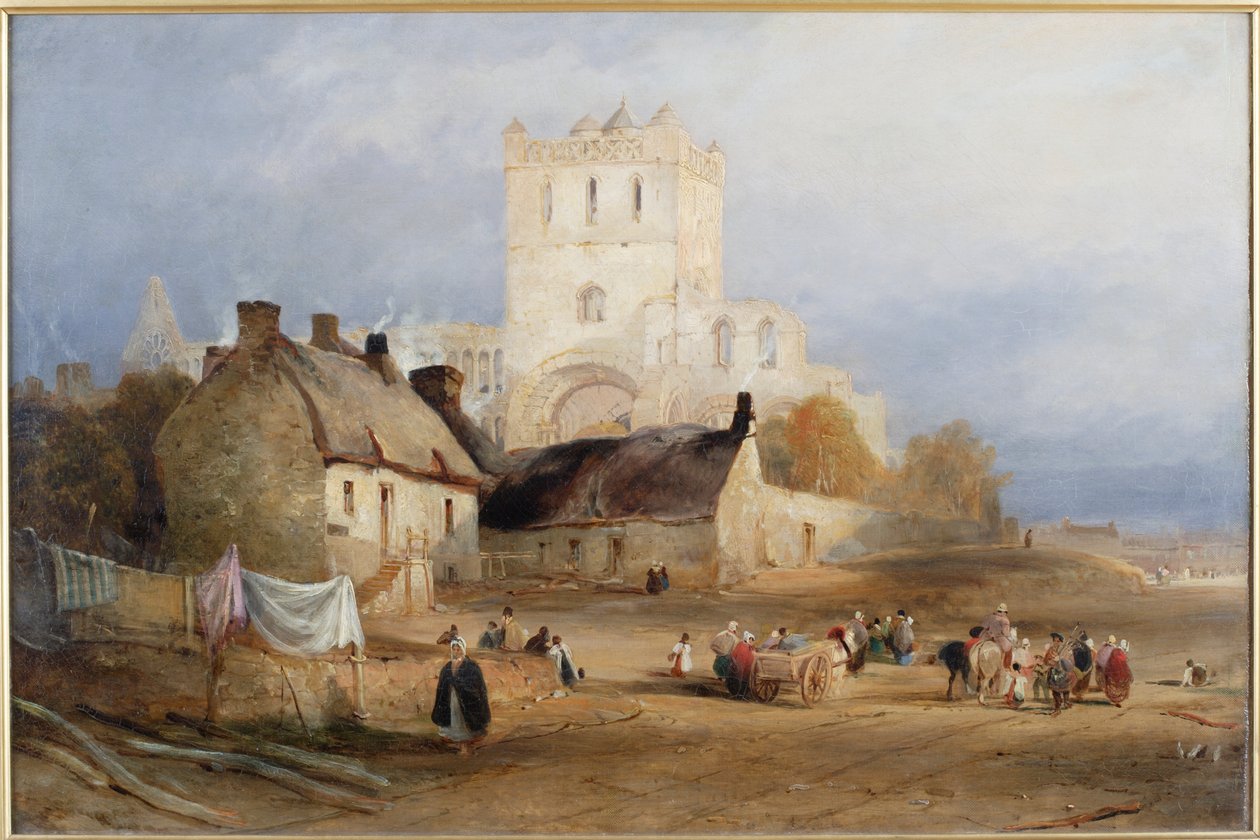 Jedburgh Abbey, c.1835 by Thomas Miles Richardson
