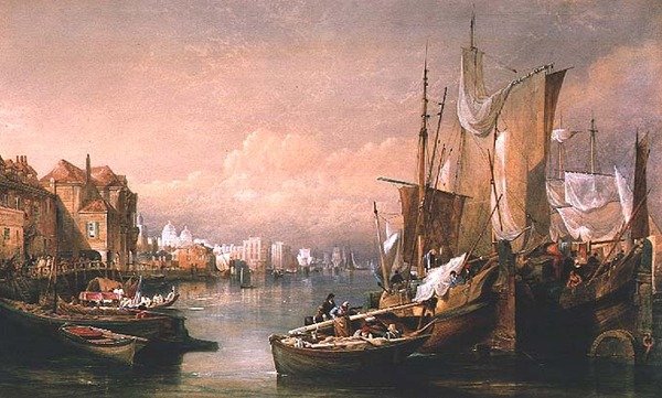 The Thames at Greenwich by Thomas Miles Richardson