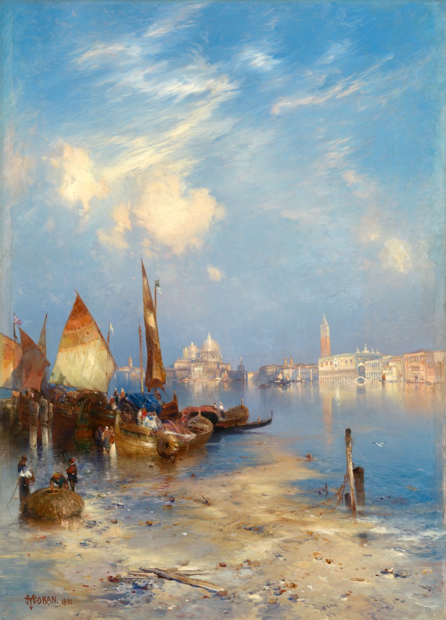 A View of Venice by Thomas Moran