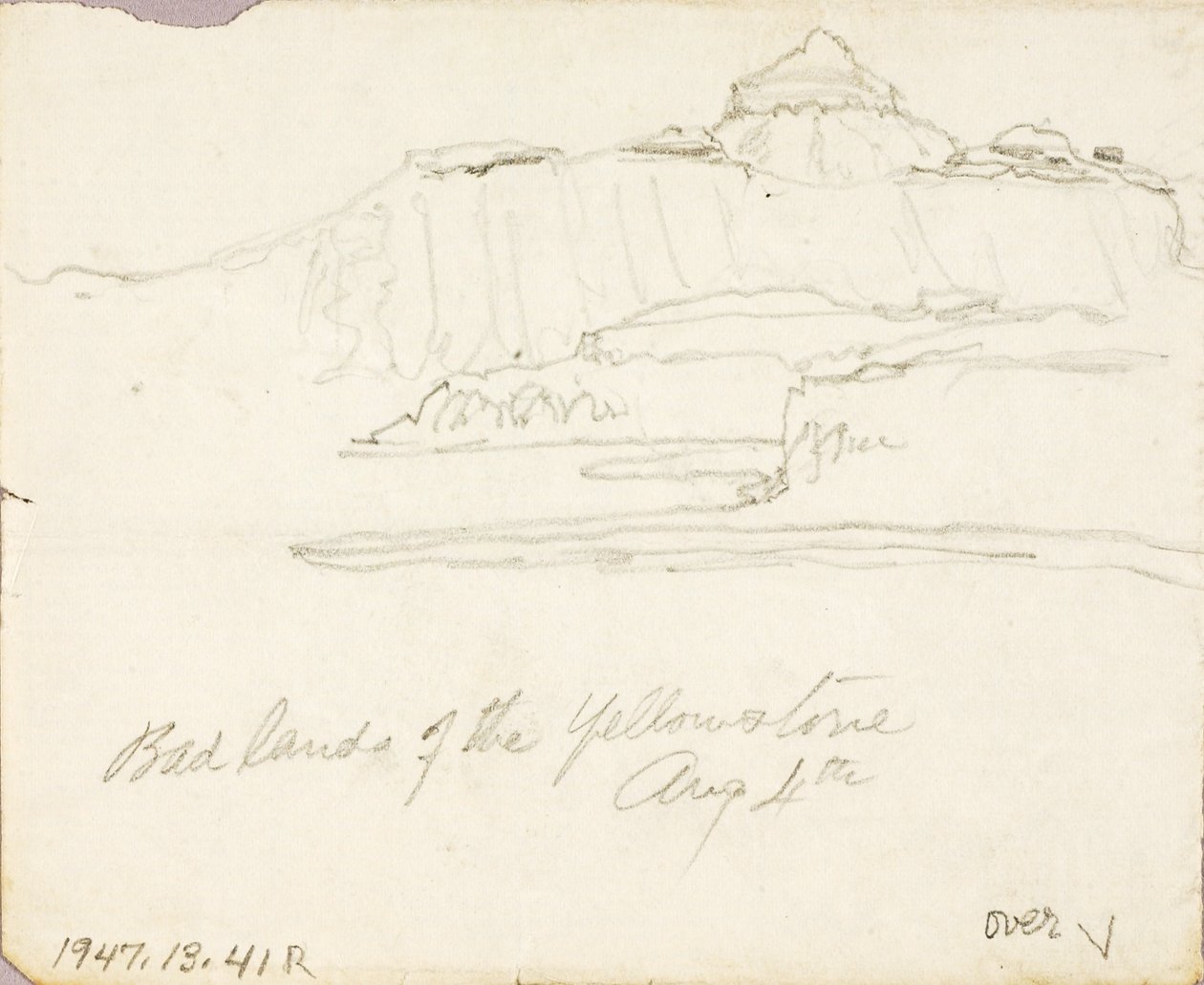 Bad Lands of the Yellowstone by Thomas Moran